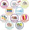 Kids Arts and Crafts Supplies Set- 1000+ Pieces (Purple) 12.8 x 7.9 x 5.7 inches